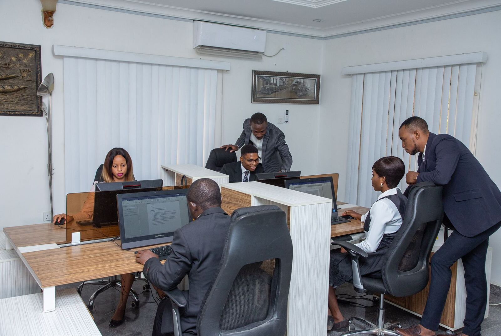 Les bureaux de NUMERIS à Dakar